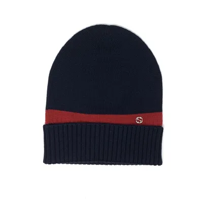 Мужская темно-серая шерстяная шапка GUCCI купить в интернет-магазине ЦУМ,  арт. 429753/4G206