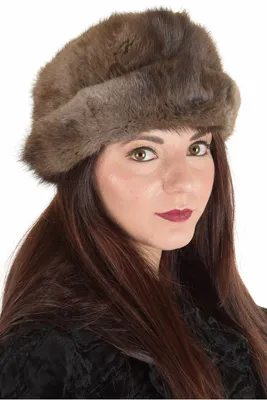 Шапка-ушанка Хэлмет - Женские шапки - Из меха ондатры Зима купить за 5990  руб в Интернет магазине Пильников