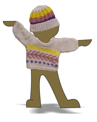 Вязаный свитер, шапка, шарф, чашка какао с зефиром и рождественский декор  на деревянном фоне, крупным планом :: Стоковая фотография :: Pixel-Shot  Studio