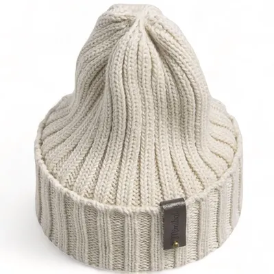 Комплект шапка трюфель с шевроном и свободным подворотом+ снуд лапша, цвет  мокко — одежда и обувь в интернет-магазине LaFamily