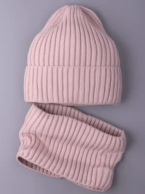 Купить зимнюю шапочку для новорождённых на девочку