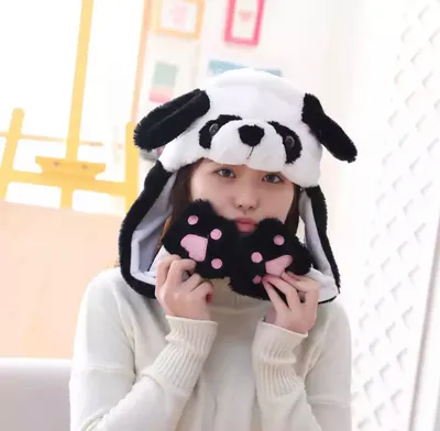 Fuzzy Panda Bucket Hat and Panda Purse Set Plush Panda Fisherman Cap for  Women Cute Small Furry Crossbody Bag Black at Amazon Women's Clothing store