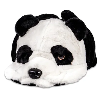 Plush Panda Bear Hat for Dogs – Daisey's Doggie Chic