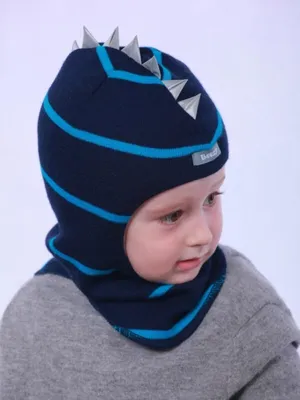 Купить шапка-шлем для мальчика, цвет серый, размер 50-54, цены на  Мегамаркет | Артикул: 100034523505