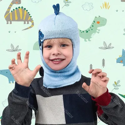 ☑ Шапка шлем зимняя для мальчика салатовая полоска 1405-54 – купить в  Шкільна Країна: отзывы, фото, продажа