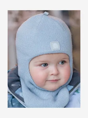Шапка-шлем детский серии SOFT, цвет синий купить в Москве