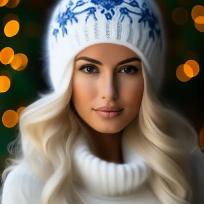Костюм Снегурочки \"Боярская\": шуба, шапка, варежки, парик с косой. (id  95757174)