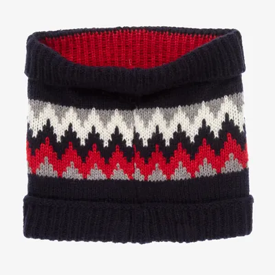 Комплект из шапки крупной вязки со снудом из шерсти цвета беж – купить в  интернет-магазине, цена, заказ online