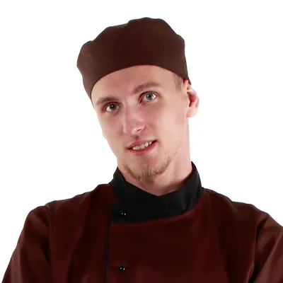 Шапка \"Таблетка\" для повара коричневая Atteks универсальный - 1616  (ID#656451519), цена: 270 ₴, купить на Prom.ua