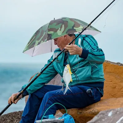 Зонтик на голову — купить шапку зонтик