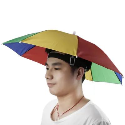 Зонт - шляпа на голову Dolphin (от дождя и солнца) Купить, заказать, отзывы