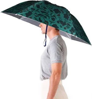 Зонтик на голову или шапка - зонт - YouTube