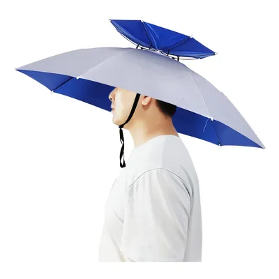 Купить Зонт для рыбалки Рыбалка зонтик зонтик шляпа колпак головки  смонтированы винила углерода двойного солнца большой зонт шляпа зонтик  зонтик рыбалки в интернет-магазине с Таобао (Taobao) из Китая, низкие цены  | Nazya.com