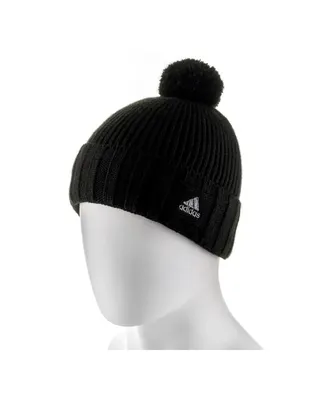 Шапка adidas ESS BEANIE CUFF, цвет: черный, RTLACW689001 — купить в  интернет-магазине Lamoda