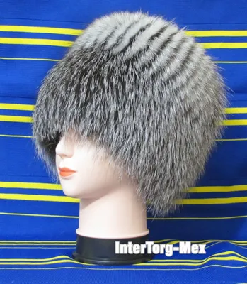 Женская шапка ушанка из чернобурки купить в интернет-магазине