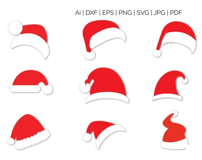 Как нарисовать Новогоднюю шапку - Раскраска Шапка Деда Мороза для детей -  Рисунки Раскраски - YouTube