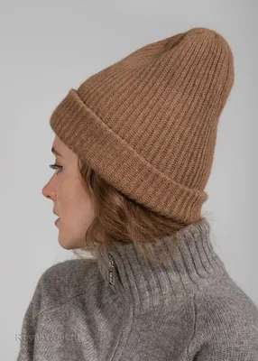 Фасон (опт, розница) | Купить Вязанная шапка-бини с отворотом женские  вязанная шапка-бини с отворотом - 296 грн.