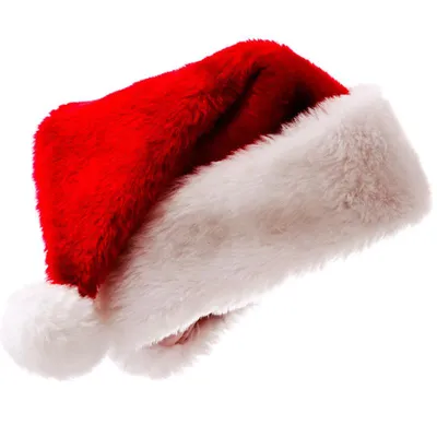 Купить Рождественская шапка PDTO, плюшевая шапка Санта-Клауса, красная,  зеленая, новинка, шляпа, праздничные принадлежности для вечеринок | Joom