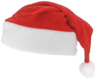 Шапка Санта-Клауса красно-белая - купить в Москве, цены на Мегамаркет