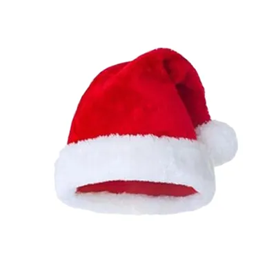 HAPPY SHOP Новогодняя шапка Деда Мороза колпак Санта Клауса