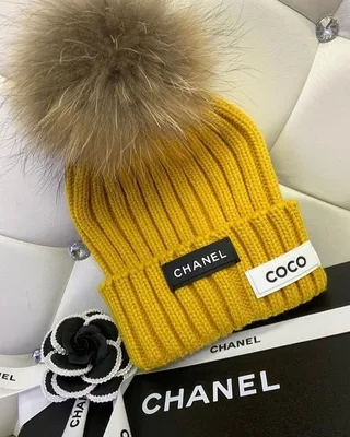 Комплект CHANEL (шапка + шарф)