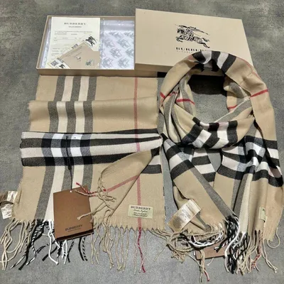 Шарф Burberry мужской в клетку (id 99232672), купить в Казахстане, цена на  Satu.kz