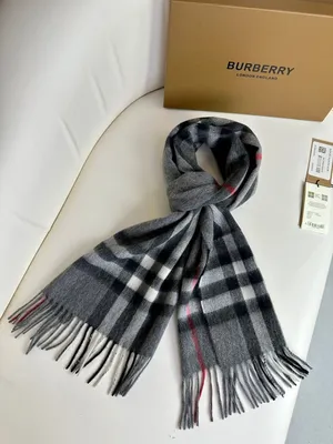 Женский Шарф BURBERRY купить за 44 100 ₽ в интернет-магазине Excelsior,  арт: 8045327, цвет: Синий