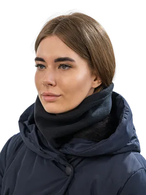 M-Tac - Шарф-труба Merino Wool - Чёрный - HLI-MWB-BK - Военторг SpecShop