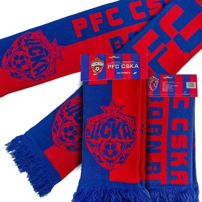 Шарф ЦСКА hooligans barscarf с вышивкой