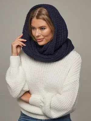 Шарф снуд из прямоугольника спицами Easy Snood knitting pattern free -  YouTube