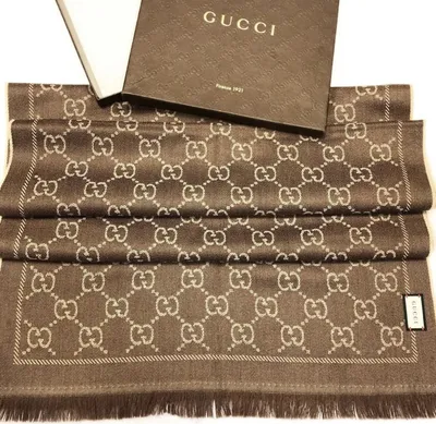 Шарф Gucci размер 200/ 50 цена 15 385 руб