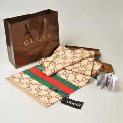 Купить классический кашемировый шарф Gucci — в Киеве, код товара 7486