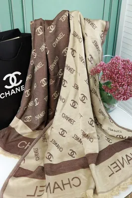 Купить Палантин женский CHANEL черный 281201 в интернет магазине  monbabiole.ru в Москве