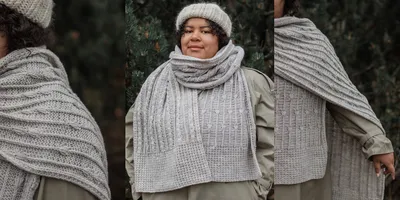 КРАСИВЫЙ ШАРФ СПИЦАМИ? ЛЕГКО и БЫСТРО! 💞 / Beautiful scarf knitting  pattern - YouTube