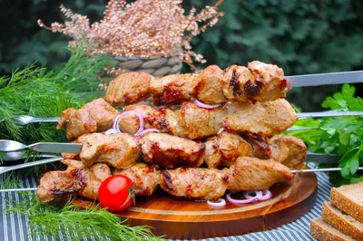 Грузинский шашлык из свинины рецепт с фото пошагово - 1000.menu