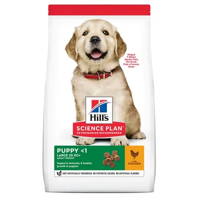Hills SP Canine Puppy Healthy Development Large Breed Chk Корм для щенков  крупных пород - KUPI-KORM