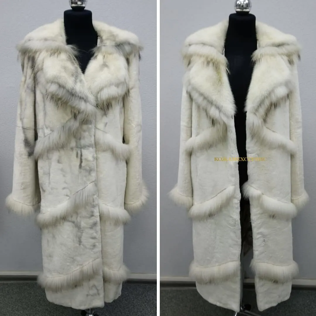 Шуба из норки щипаной от 19800 ₽ • 5976-01 Шуба из норки щипаной от 19800 ₽ • 5976-01