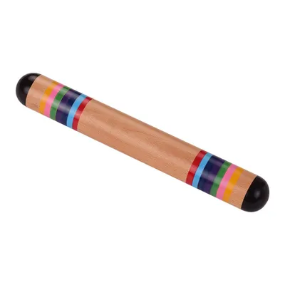 Купить Деревянный дождевой палка Rainmaker Дождь Шейкер Музыкальный  инструмент Игрушка Радуга Цвет для детей Взрослые | Joom