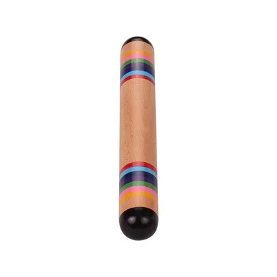 Купить Деревянный дождевой палка Rainmaker Дождь Шейкер Музыкальный  инструмент Игрушка Радуга Цвет для детей Взрослые | Joom