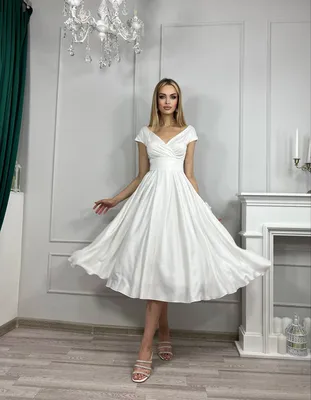 Атласные платья - Недорогие свадебные платья odeta-wedding
