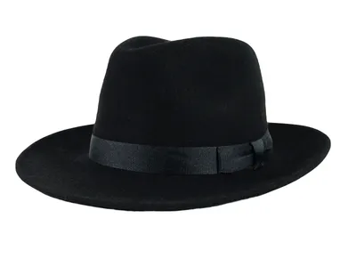 Мужская шляпа Империал цвет черный купить в PERU.RU