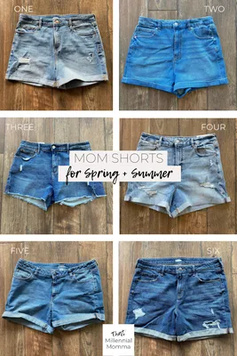 MID RISE BOYFRIEND CUTOFF JEAN SHORTS - SUPER LIGHT - Aviator Nation