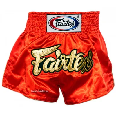 Шорты для тайского бокса женские Fairtex (BS-202 red)