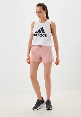 Шорты женские Adidas Essentials Slim 3-Stripes | МегаСпорт