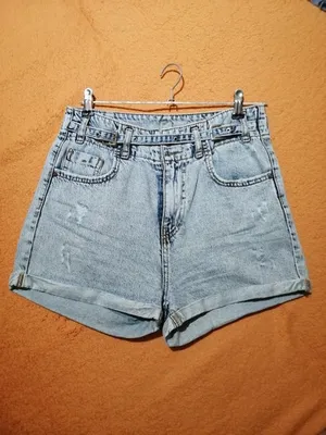 Шорты женские джинсовые голубого цвета 9116 157893 купить по цене 250 грн |  Optom
