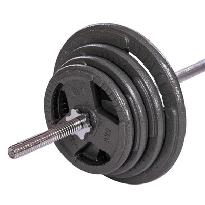 Штанга с блинами 37 кг barbell_set_37kg Гантели, штанги и гири купить в  Риге с доставкой, цена, заказать в интернет магазине | MOREX