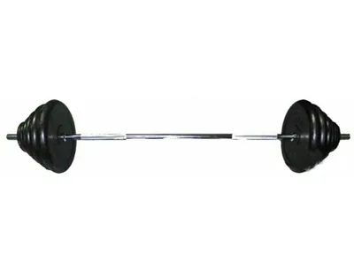 Штанга разборная обрезиненная 80кг L1800 d26 TITAN Barbell - Спорт96,  Екатеринбург