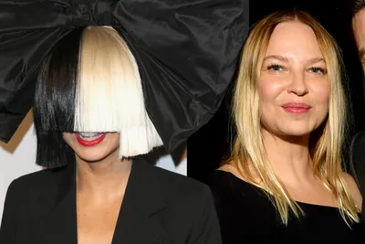 Sia shows off her real face without signature wig at Netflix party
