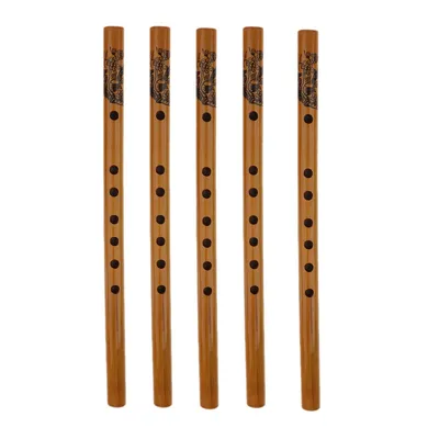 5 пьес Китайская бамбуковая флейта Сяо Деревянный духовой музыкальный  инструмент купить недорого — выгодные цены, бесплатная доставка, реальные  отзывы с фото — Joom