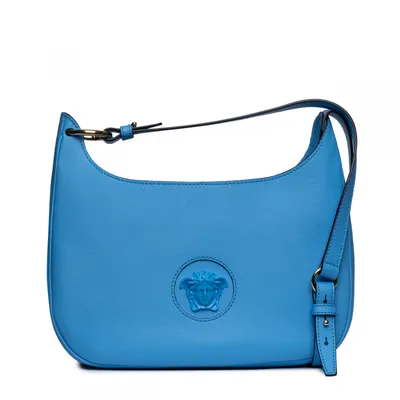 Сумка Versace голубая - 166341 - купить в интернет-магазине Сult